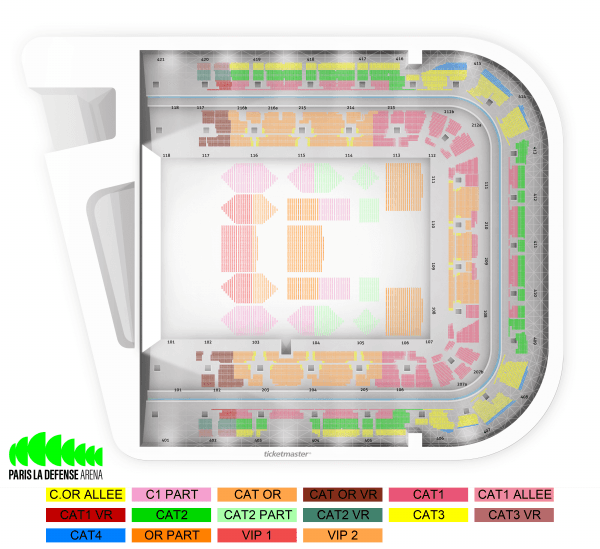 Plan de la salle